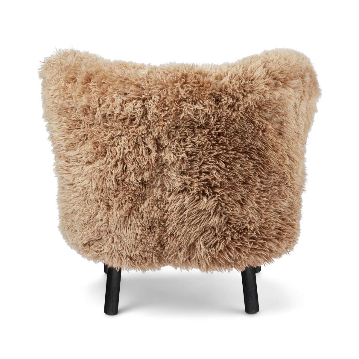 Emil Lounge Chair | Long Wool Honey