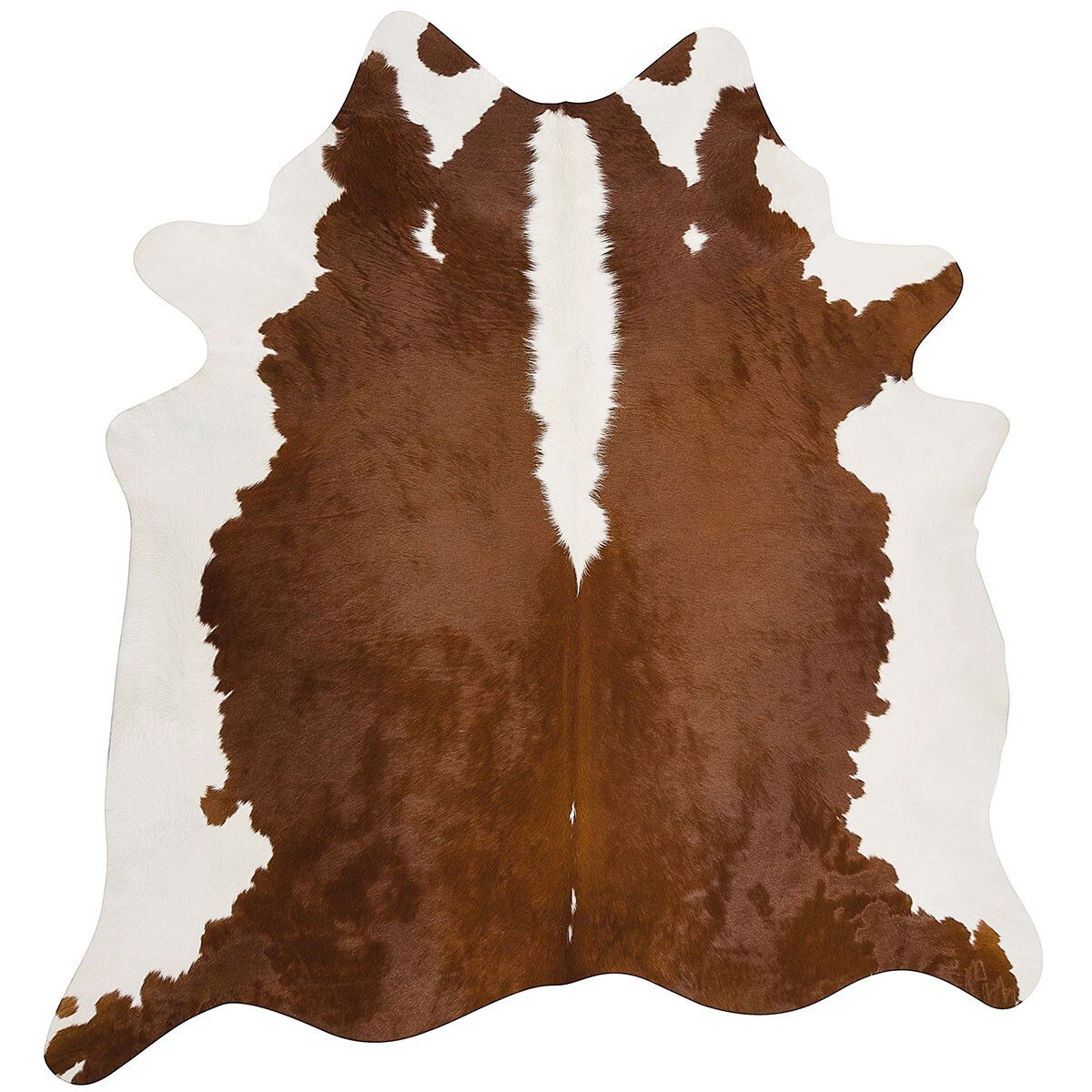 Premium Natural Cowhides – Unique, Stylish, and Sustainable. XXL Size from Brazil Brown/White