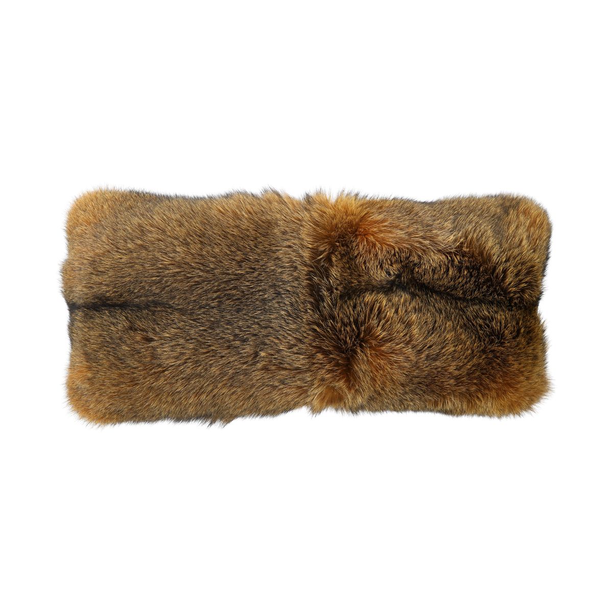 Premium Fox Cushion | Cashmere Backing | Norway | Mustard | 62x25 cm