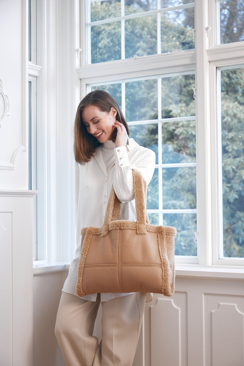 Rosaline Shopper Bag Beige