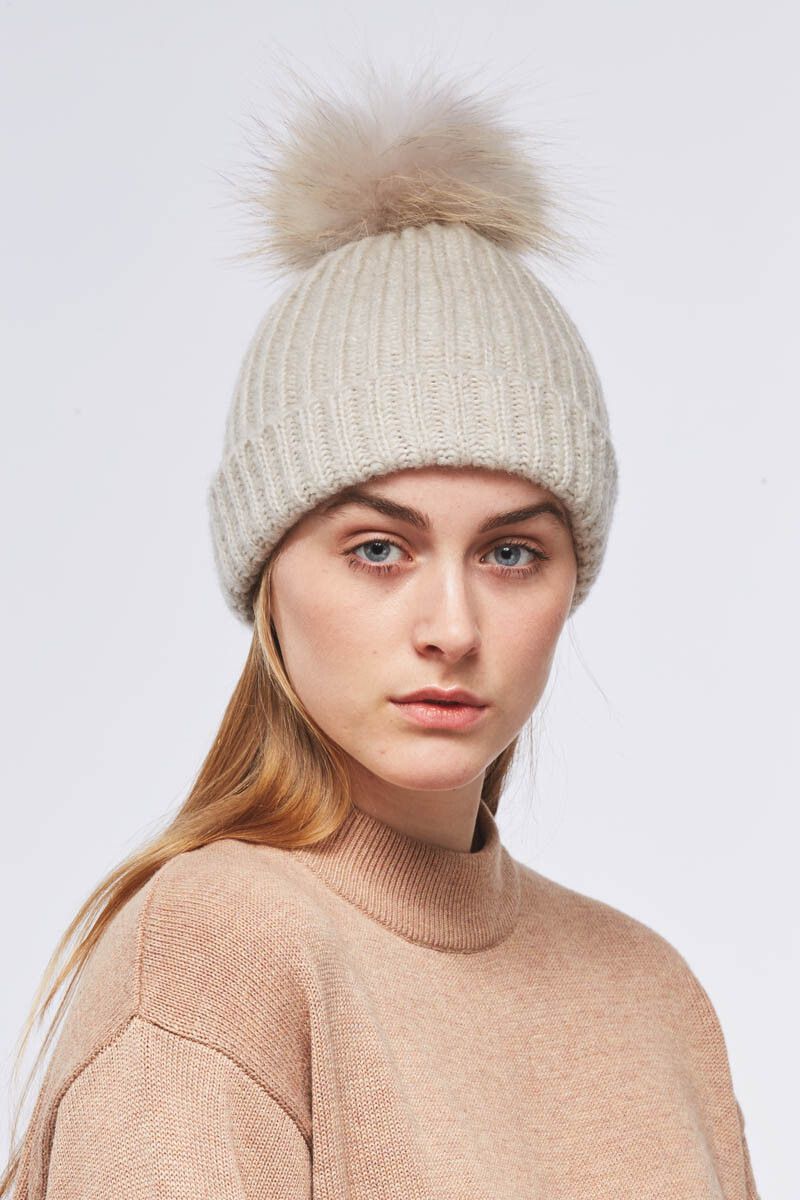 Simone Hat Taupe/Taupe