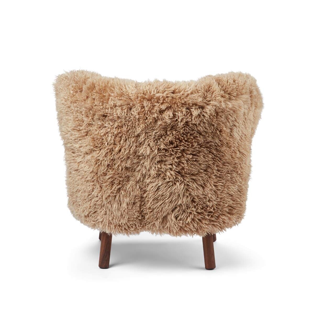 Emil Lounge Chair | Long Wool Honey