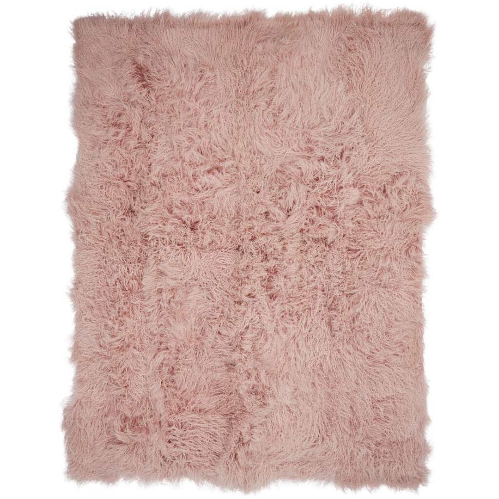 Throw of Curly Sheepskin Rosa