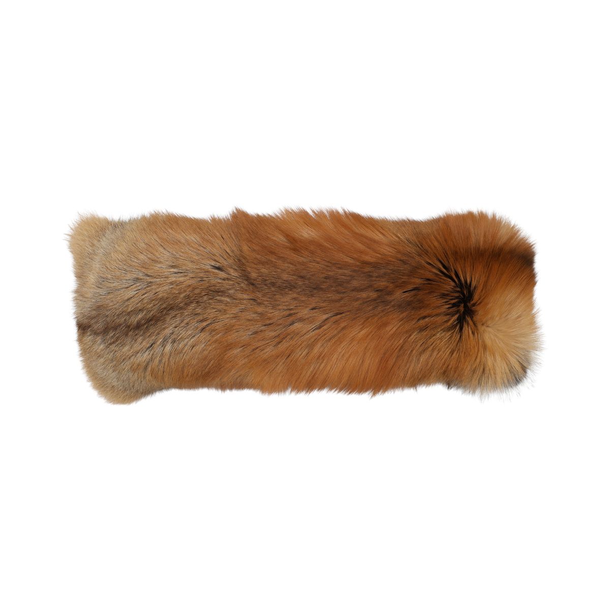 Premium Fox Cushion | Cashmere Backing | Norway | Gold Cross | 30x70 cm