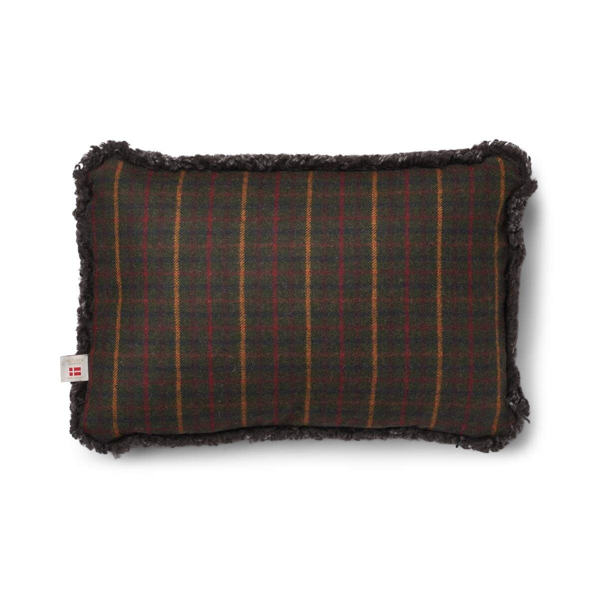 One Side Cushion | KW | 34x52 cm Kilberry Fir-D. Green/Capp.i