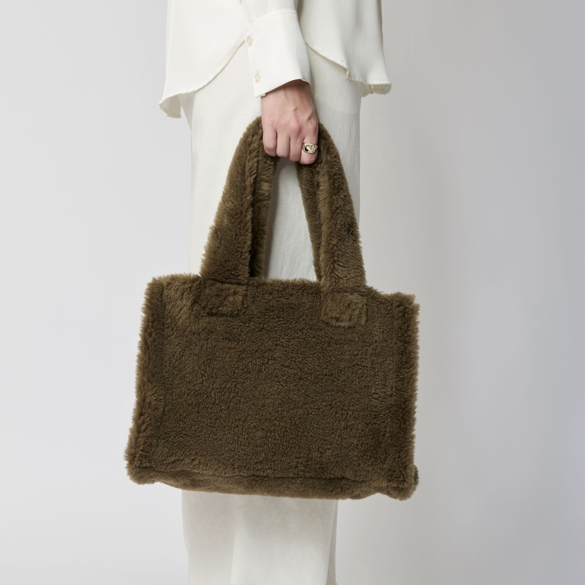 Mini Glory Shopper Beige