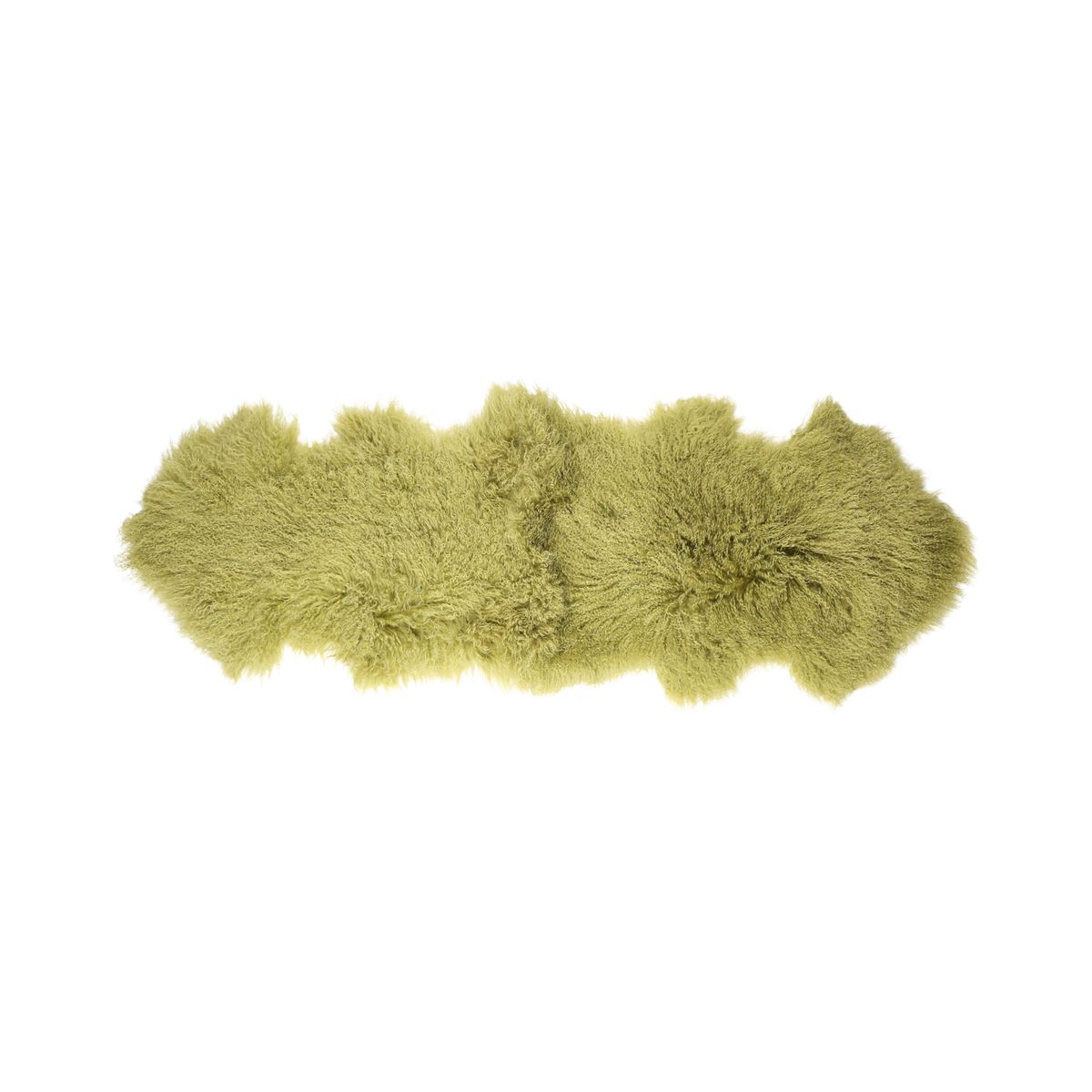 Double Mongolian Sheepskin | 150 x 55 cm Treetop