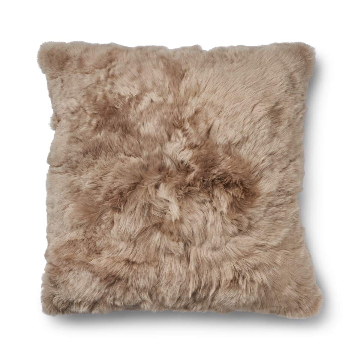 Alpaca Cushion | Doublesided | 56x56 cm Taupe