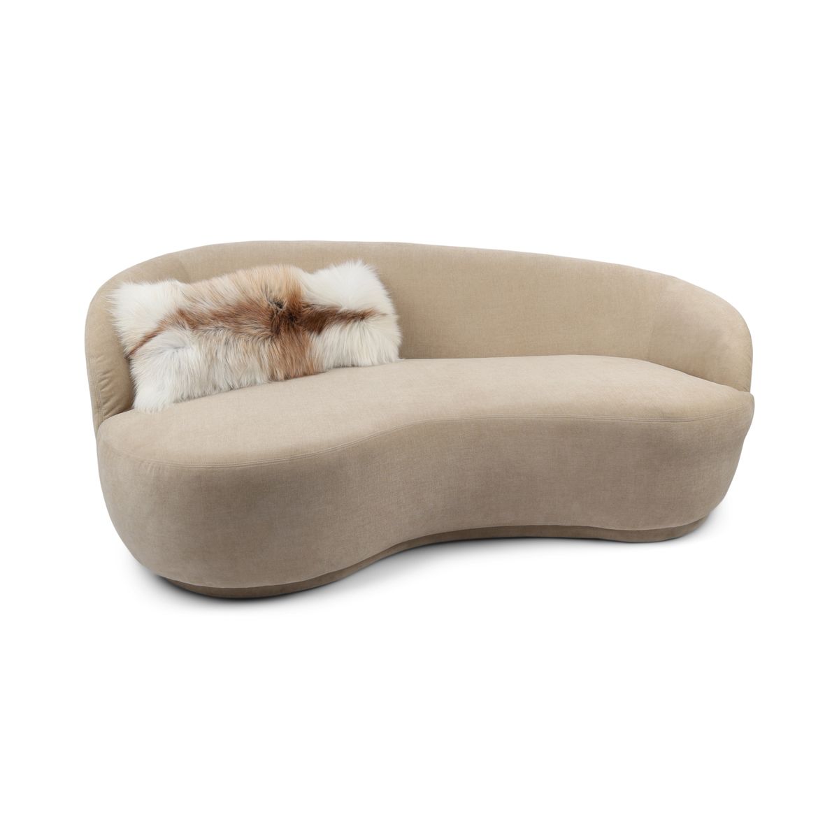 Premium Fox Cushion | Cashmere Backing | Norway | Sun Glow | 30x80 cm