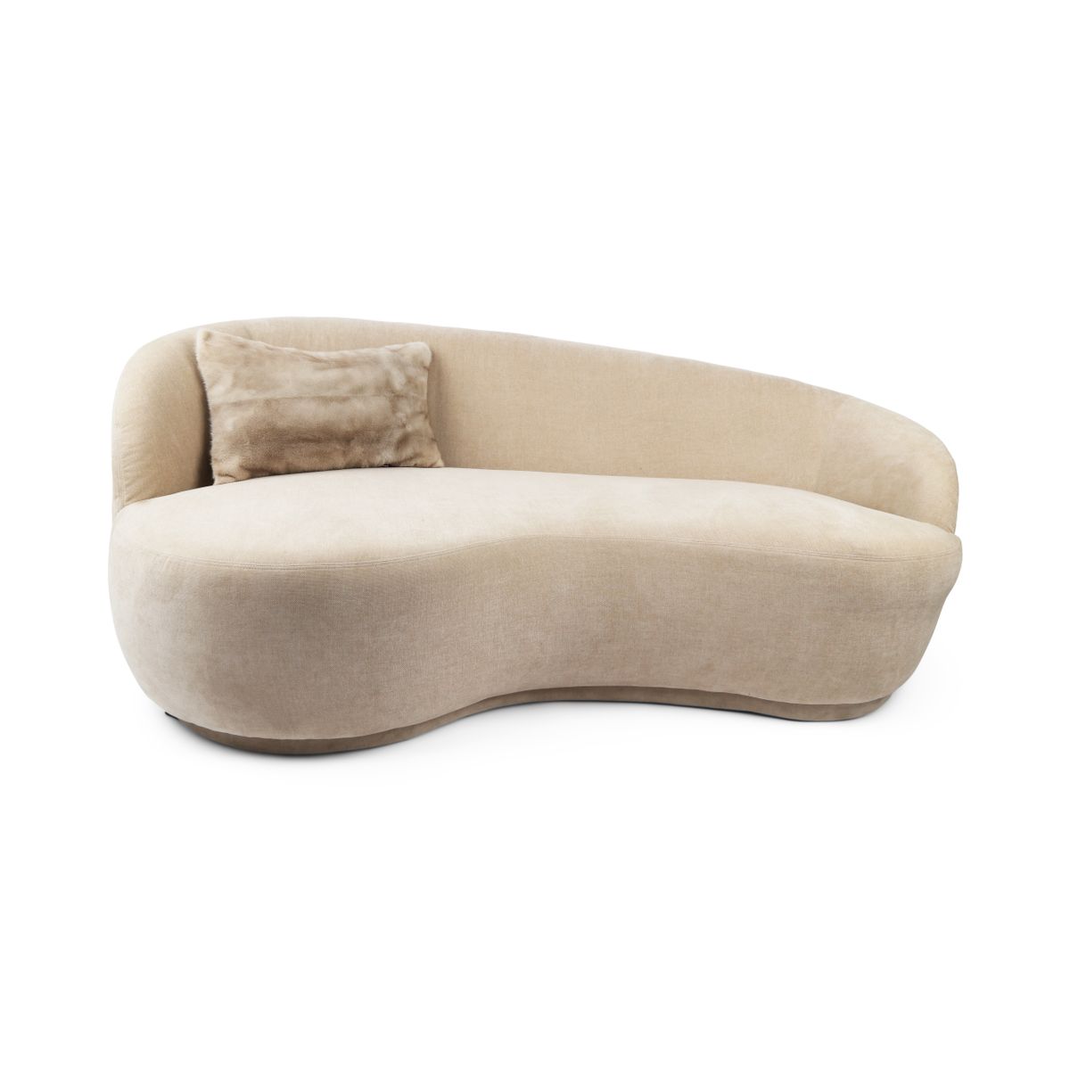 Premium Mink Cushion | Denmark | Pearl Cross | 34x54 cm
