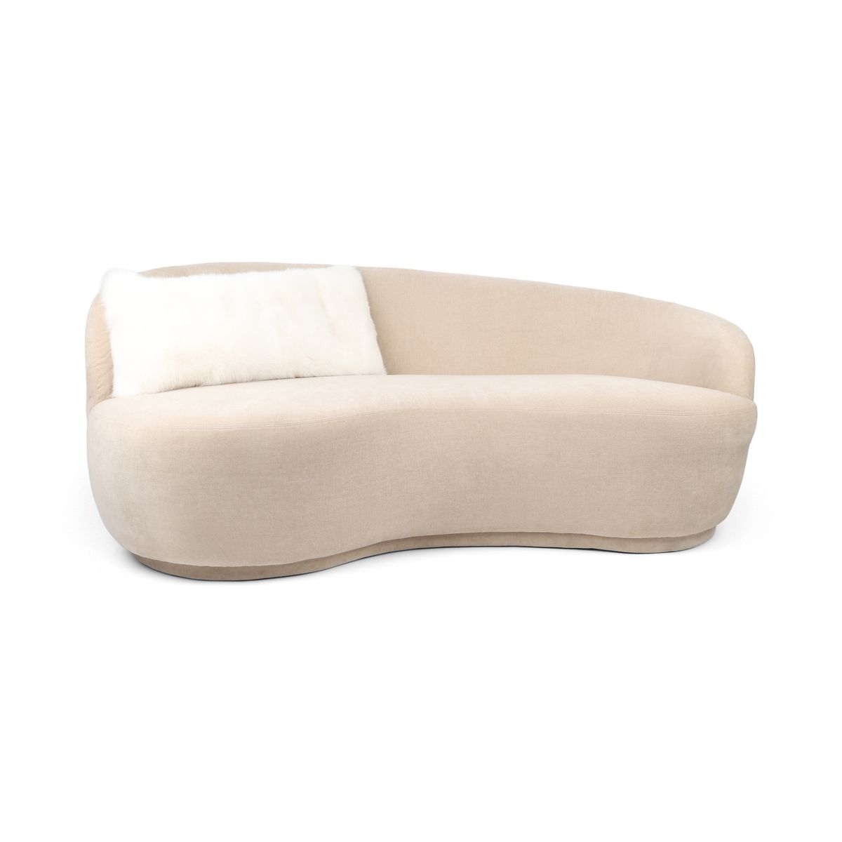 Premium Fox Cushion | Cashmere Backing | Norway | Arctic Marble Fox | 35x70 cm