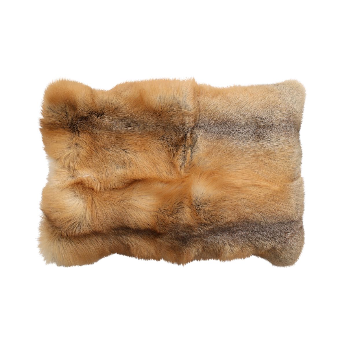 Premium Fox Cushion | Cashmere Backing | Norway | Golden Island | 54x72 cm