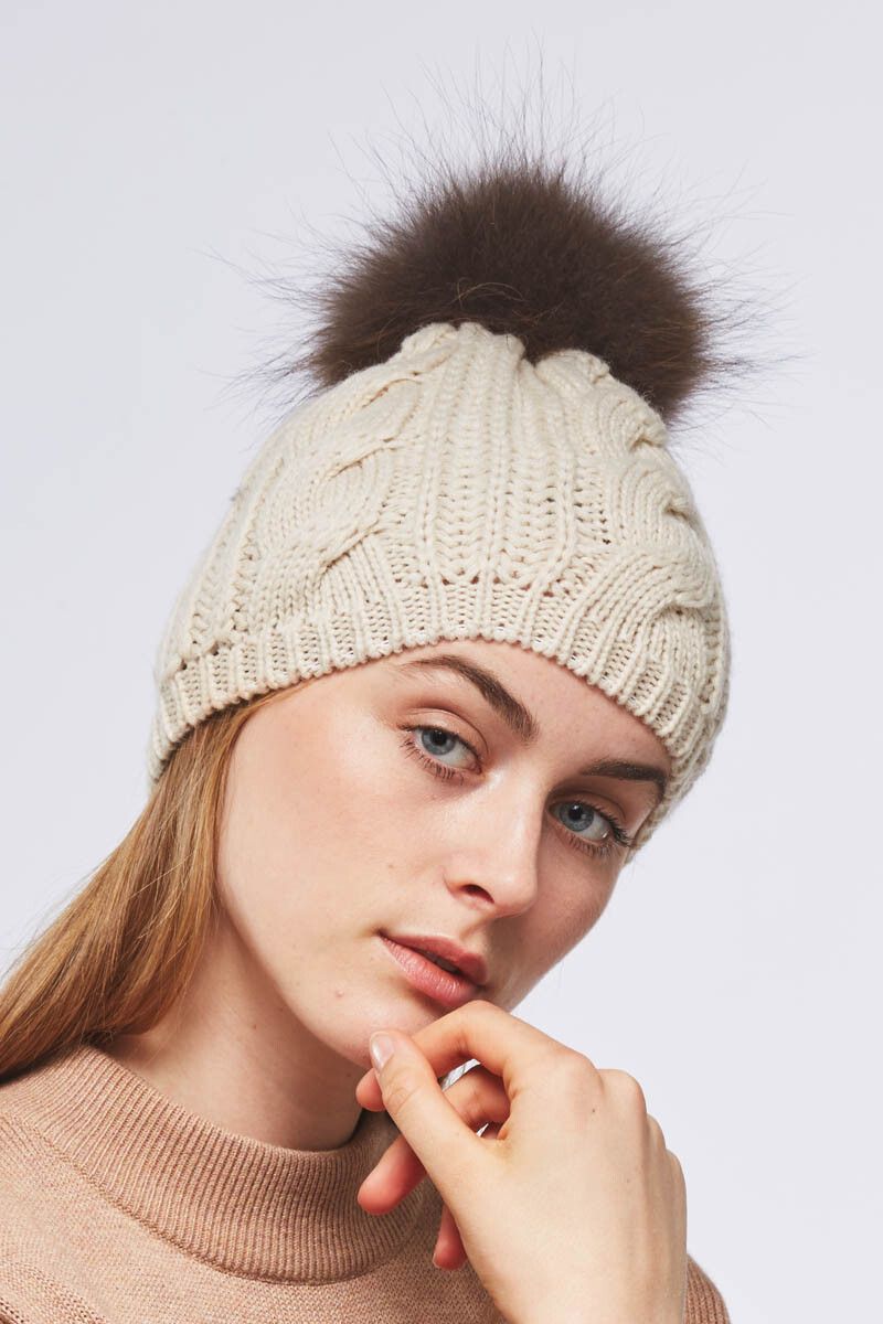 Stine Hat Off Beige/Mocca