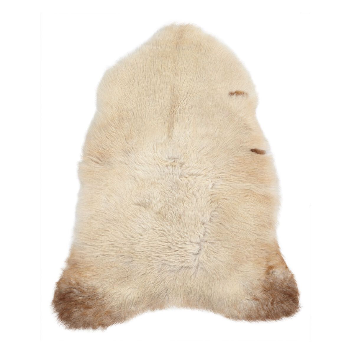 Short Wool Sheepskin  | UK | Natural Colors | 100-110 cm Natural Light Mix