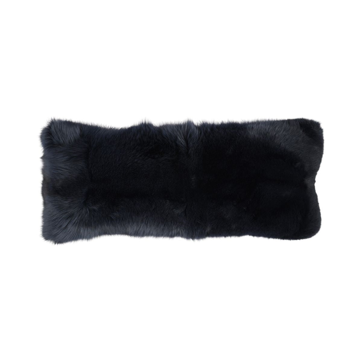 Premium Fox Cushion | Cashmere Backing | Norway | Blue | 76x25 cm