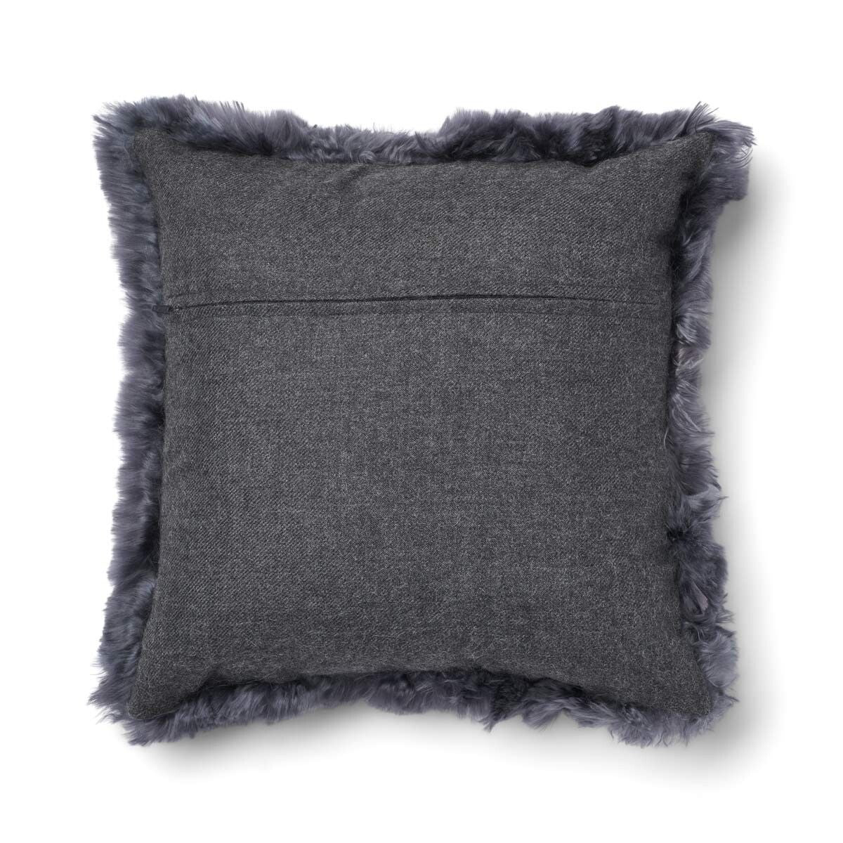 Alpaca Cushion | 40x40 cm Steel