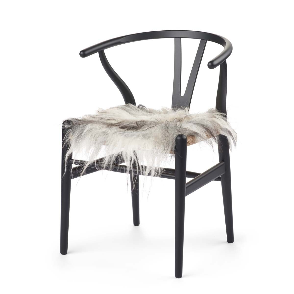 Long Wool Sheepskin Seat Cover | 40x40 cm