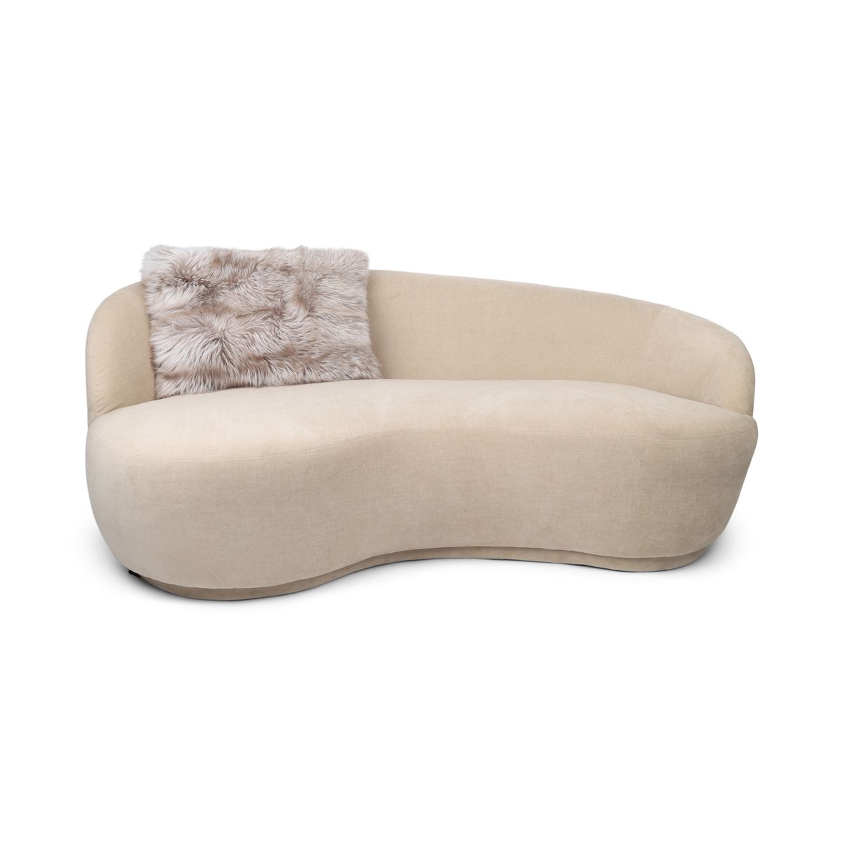 Premium Fox Cushion | Cashmere Backing | Norway | Nougat | 70x42 cm