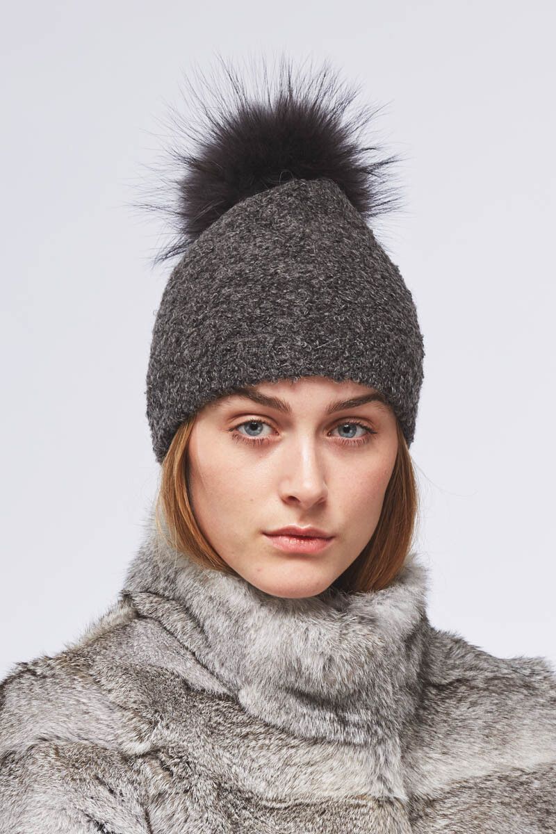 Samantha Hat Dark Grey/Dark Grey