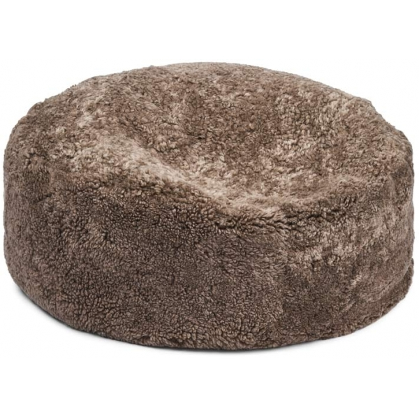 Round Sheepskin Bean Bag | Short Wool