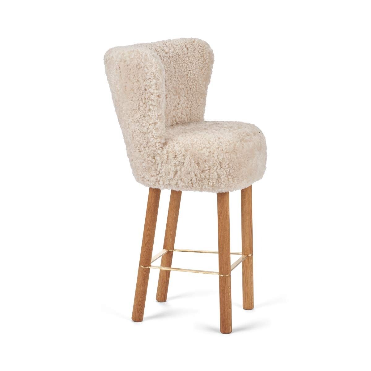 Emilia Bar Stool Pearl