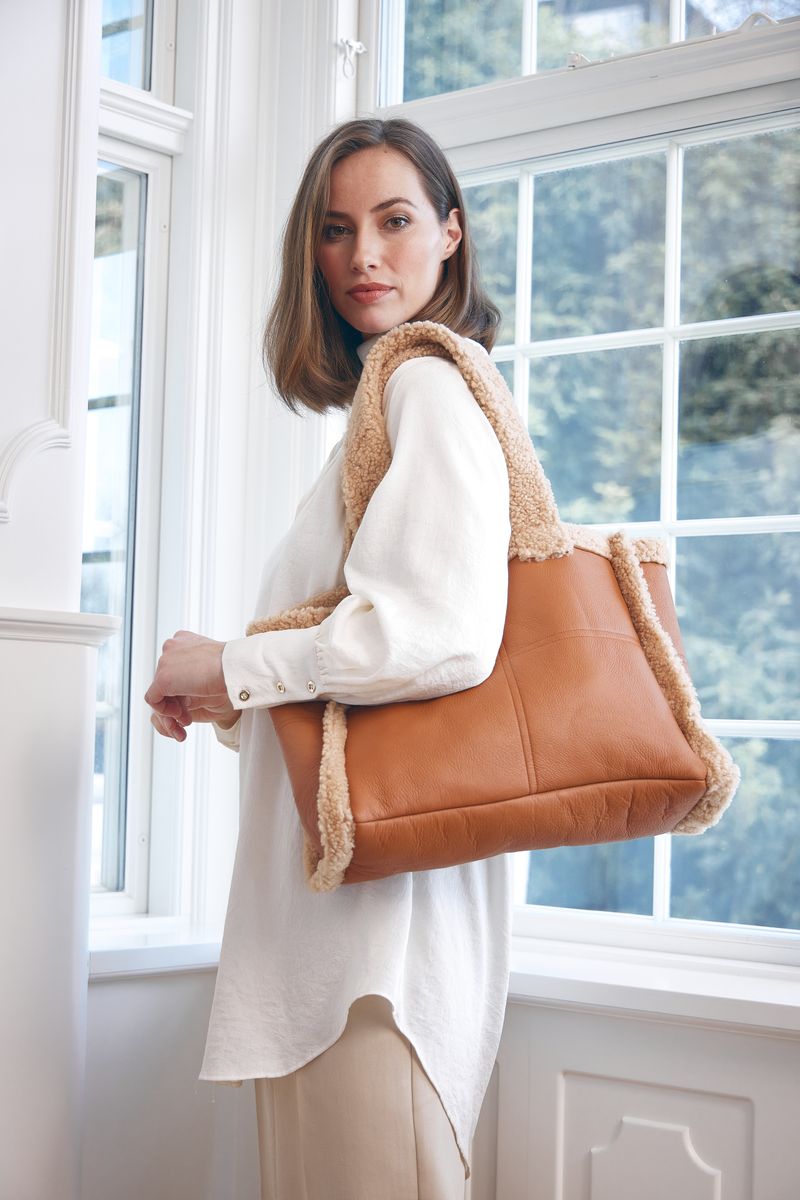 Rosaline Shopper Bag Camel