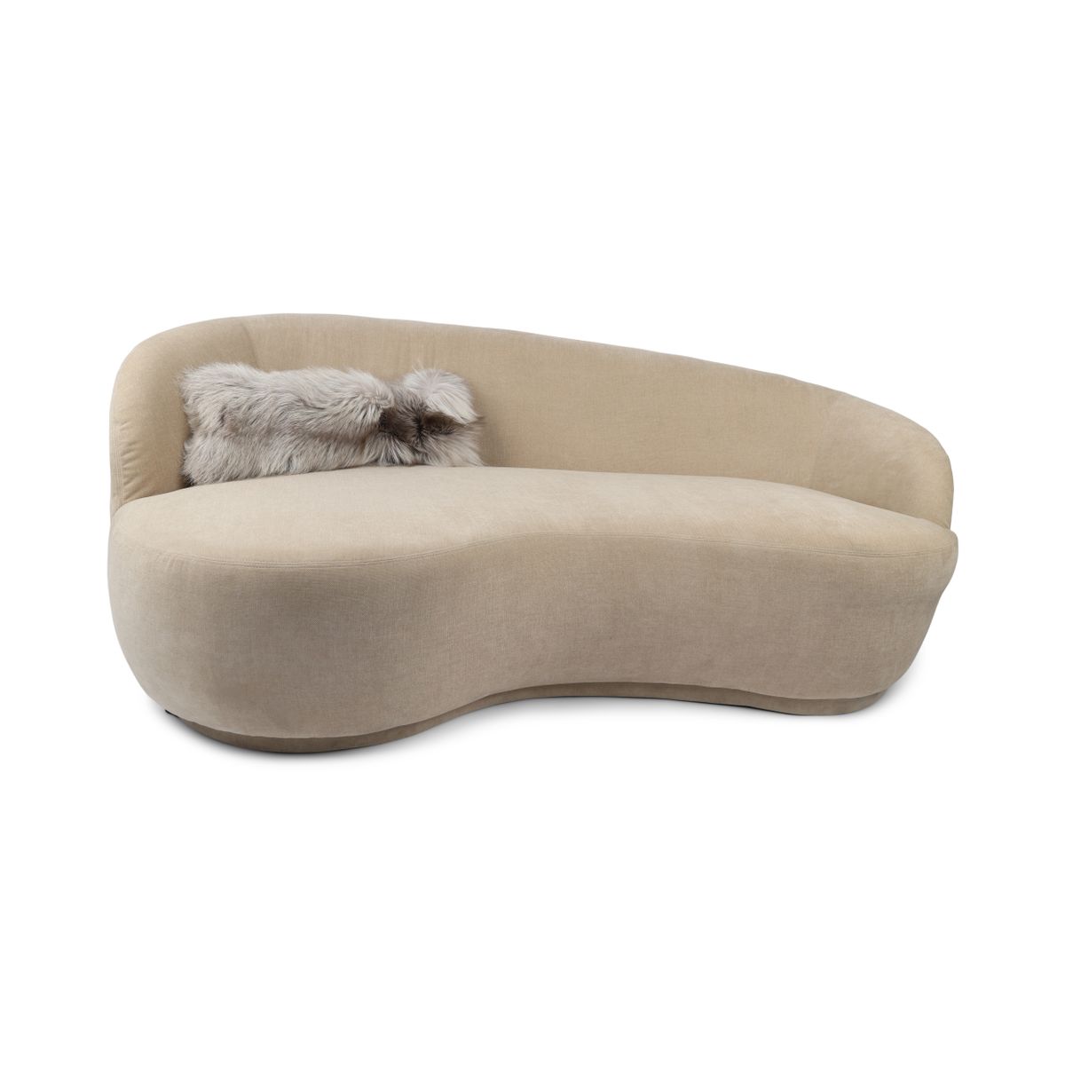 Premium Fox Cushion | Cashmere Backing | Norway | Sapphire | 30x70 cm