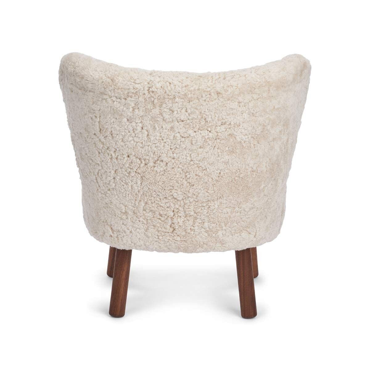 Emily Lounge Chair | Short Wool Pearl