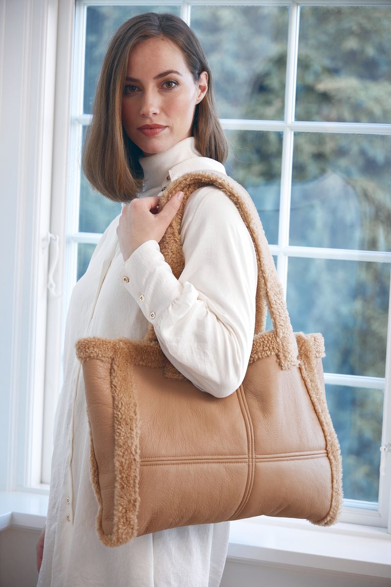 Rosaline Shopper Bag Beige