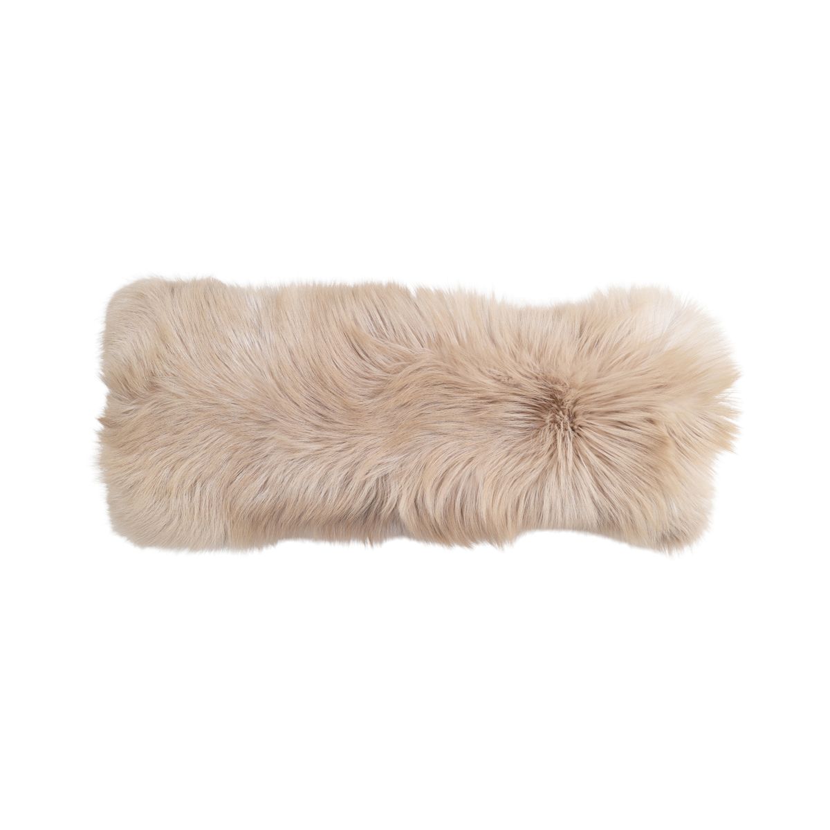 Premium Fox Cushion | Cashmere Backing | Norway | Latte | 30x75 cm