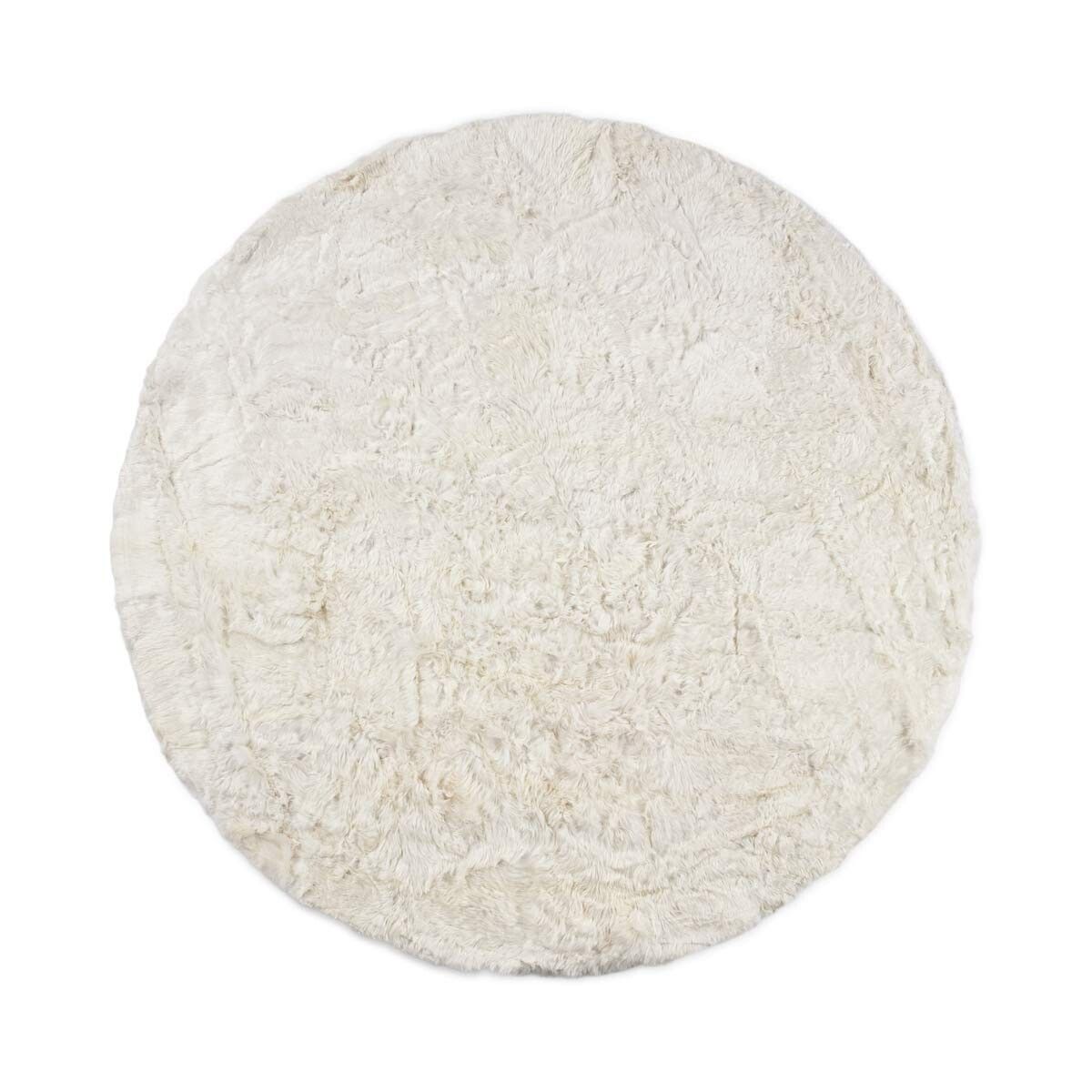 Alpaca Fur | Design Rug | Ø250 cm White