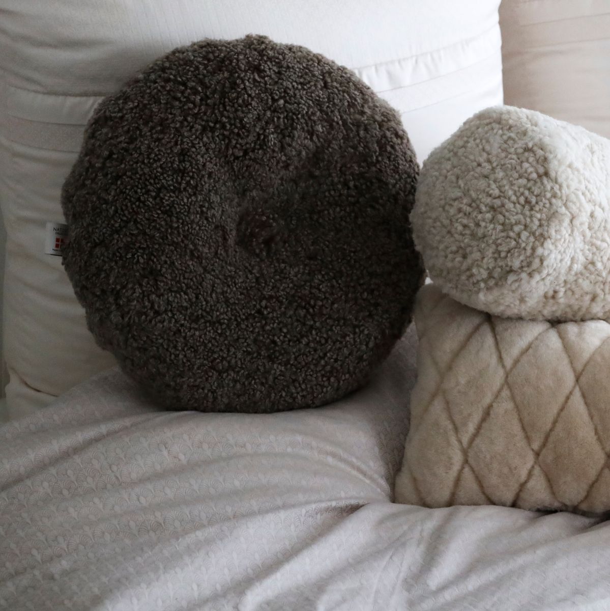Round Cushion | Doublesided | Ø40 cm Anthracite
