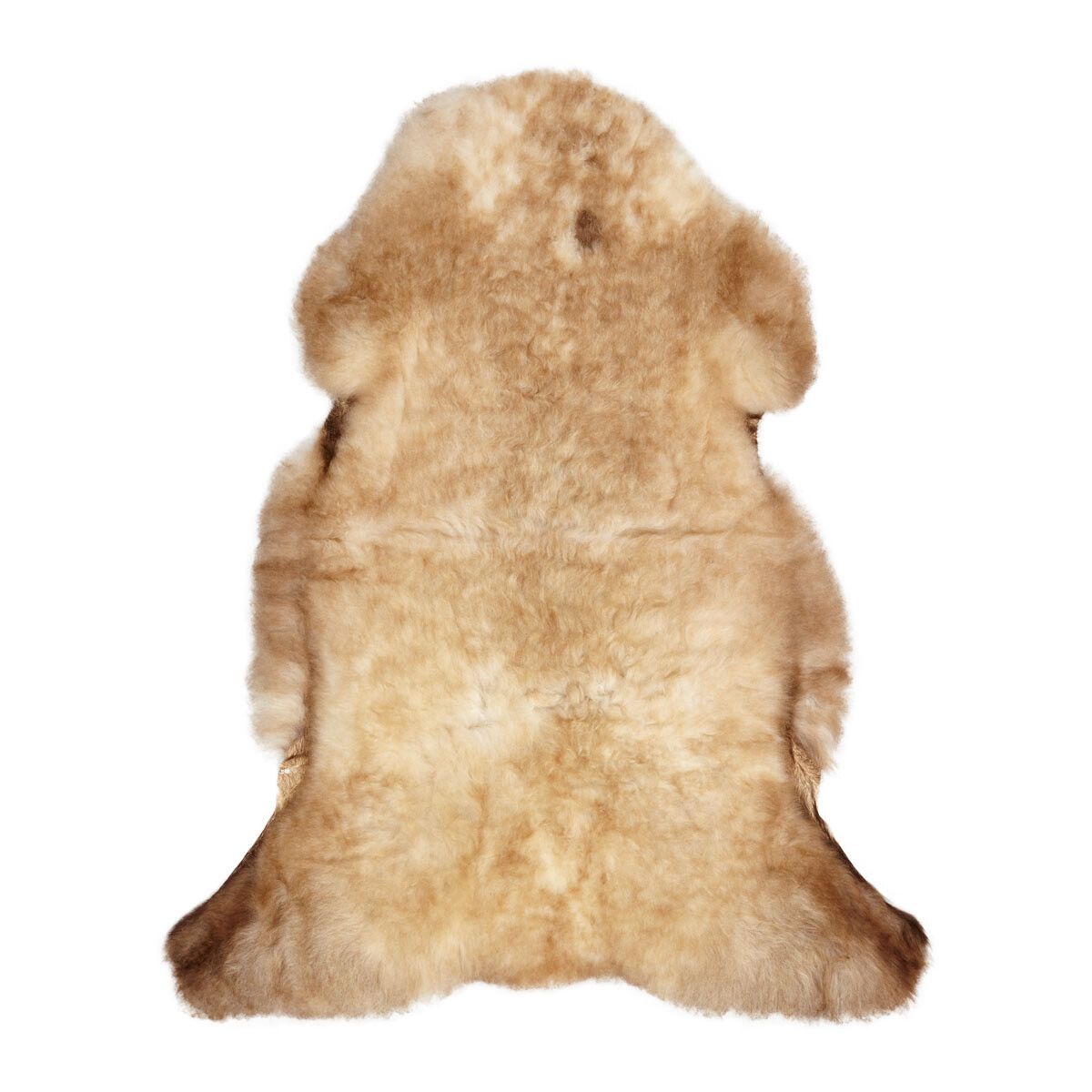 Short Wool Sheepskin  | UK | Natural Colors | 100-110 cm Natural Light Mix