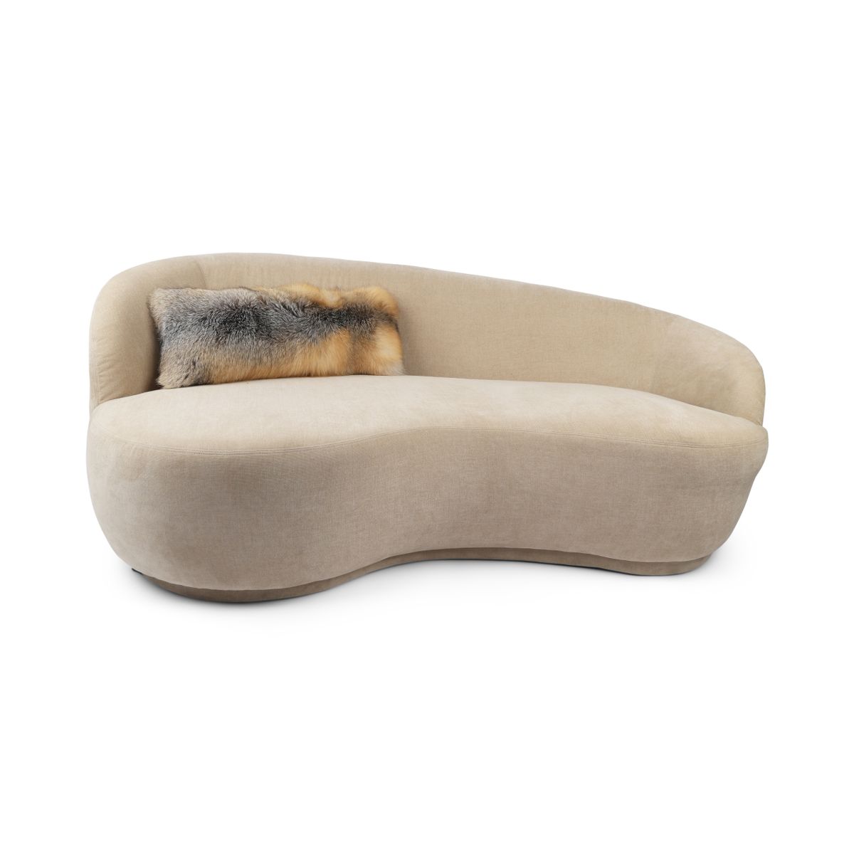 Premium Fox Cushion | Cashmere Backing | Norway | Golden Island | 30x70 cm