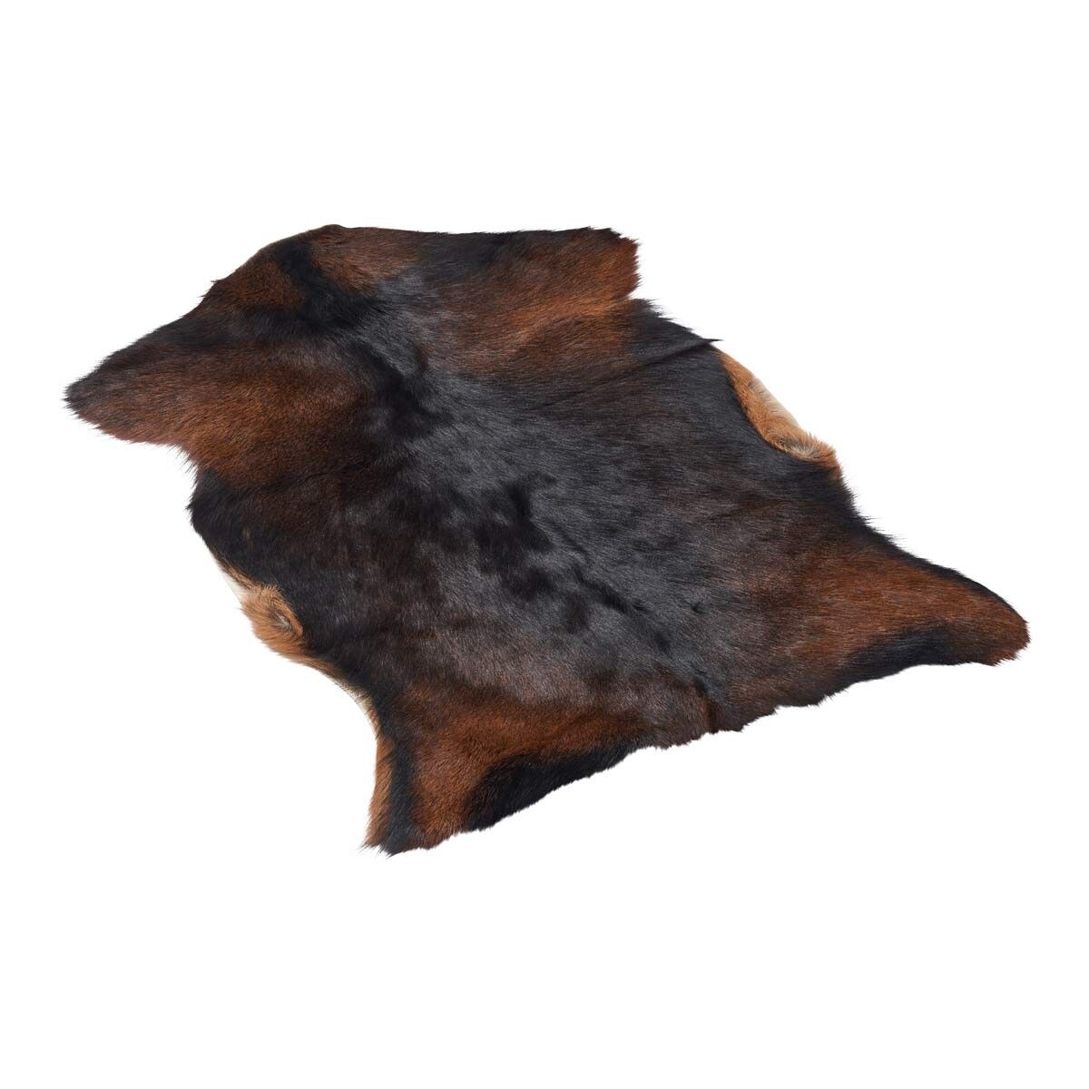 Premium Goat Skin | Short Wool Brown