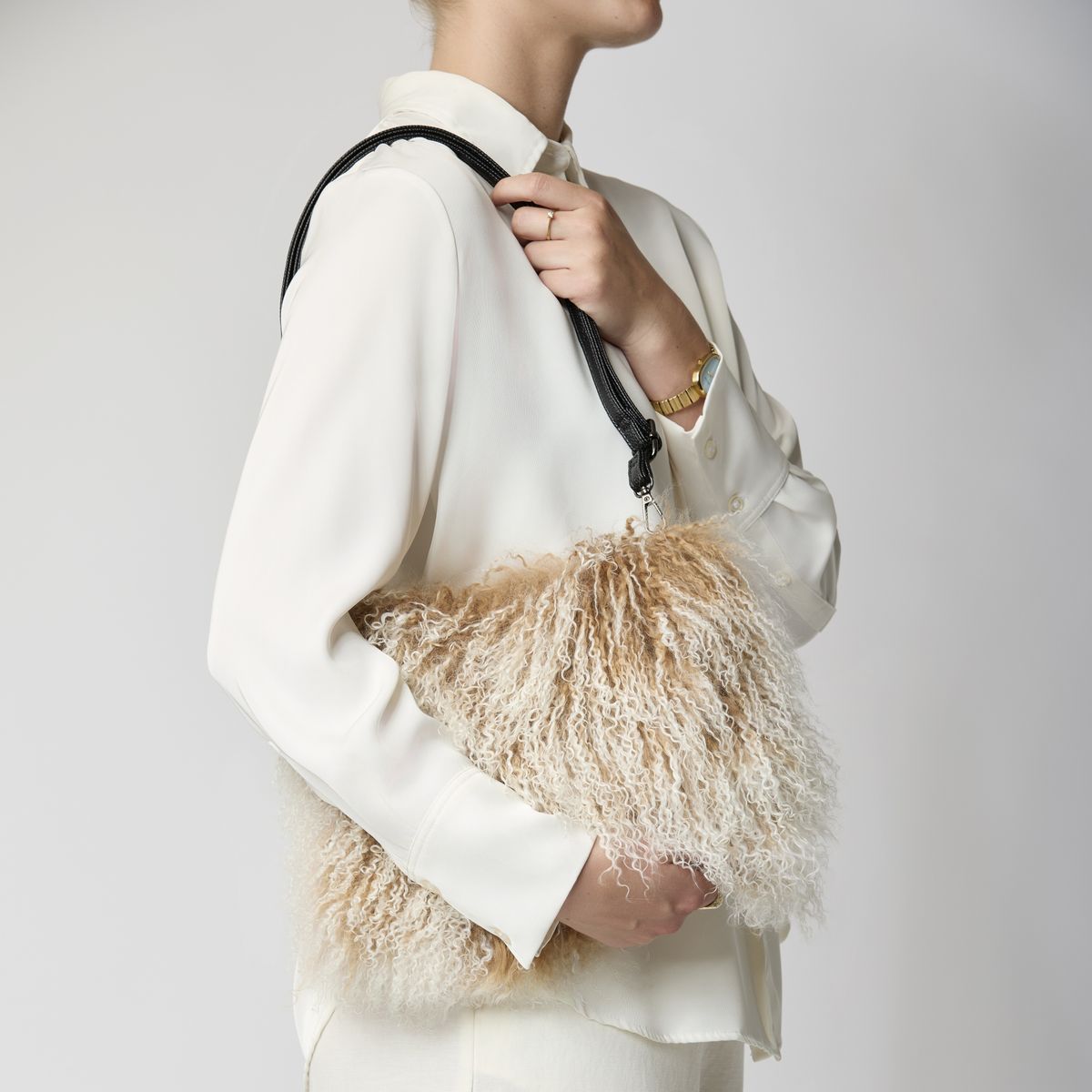 Jasmin Muff Bag Coffee Bean