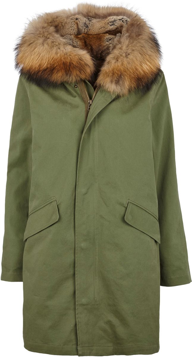 Charlie Jacket Army Green/Natural Brown