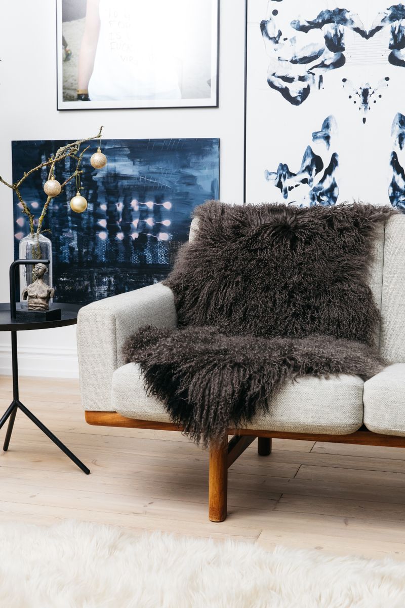 Curly Sheepskin | Tibetan | 135x50 cm