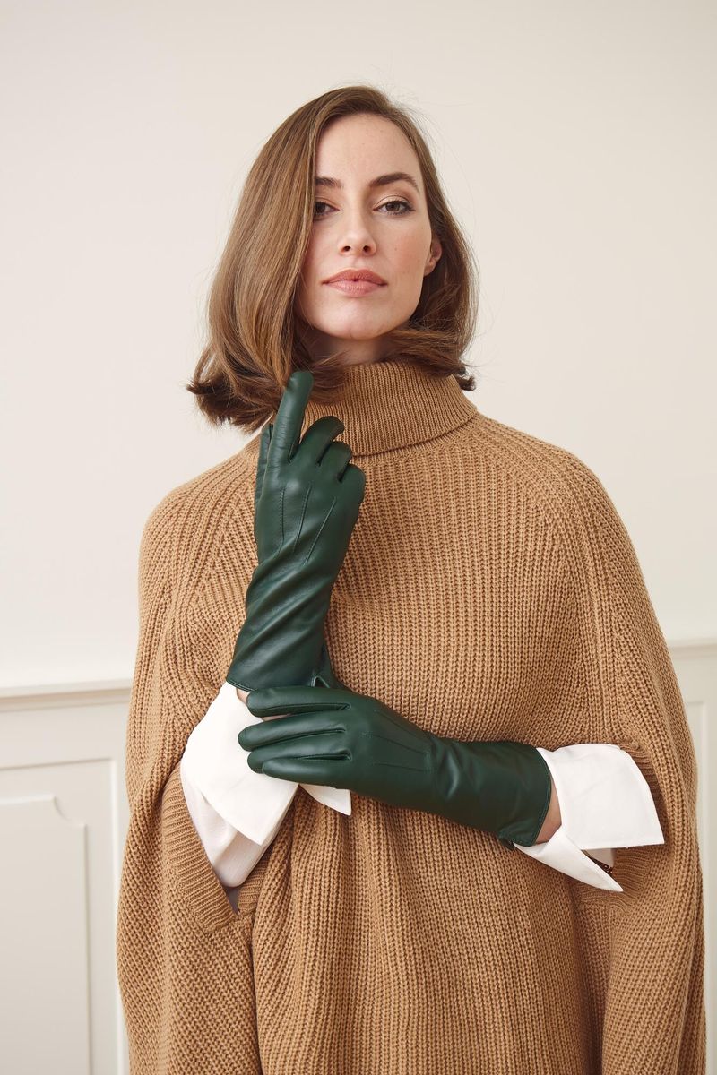 Kennedy Long Gloves Green