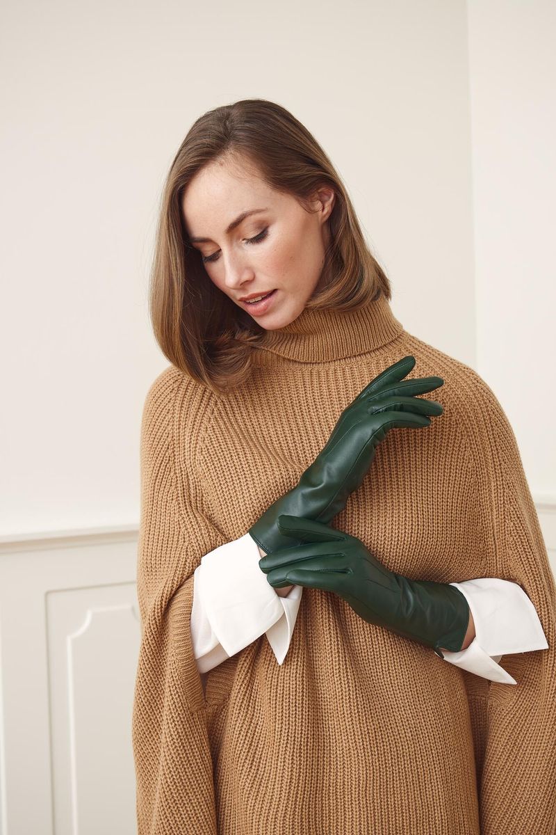 Kennedy Long Gloves Green