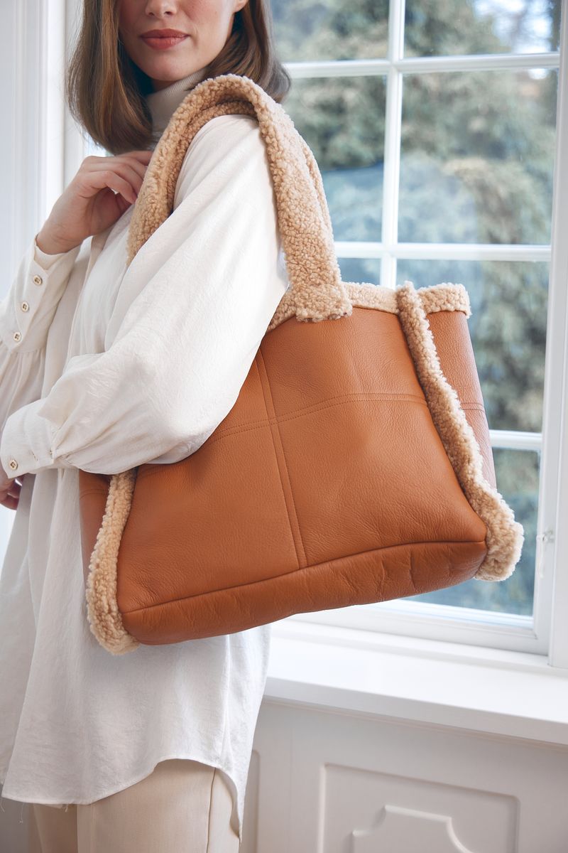 Rosaline Shopper Bag Camel