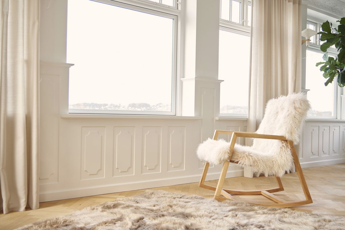 Rocking Chair Oak Natural Oil