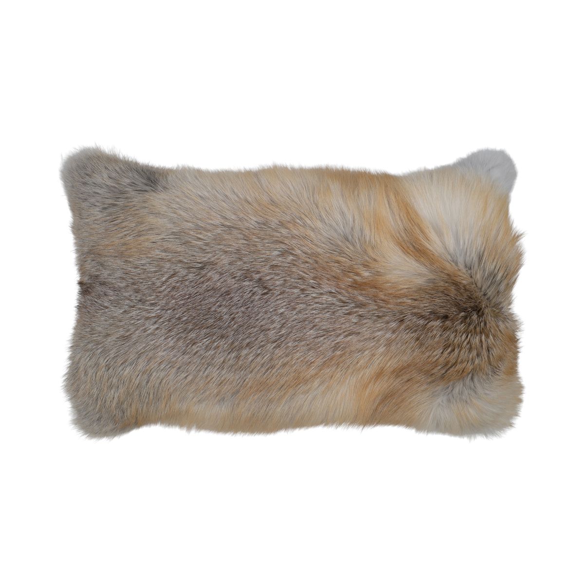 Premium Fox Cushion | Cashmere Backing | Norway | Golden Island Fox | 40x66 cm