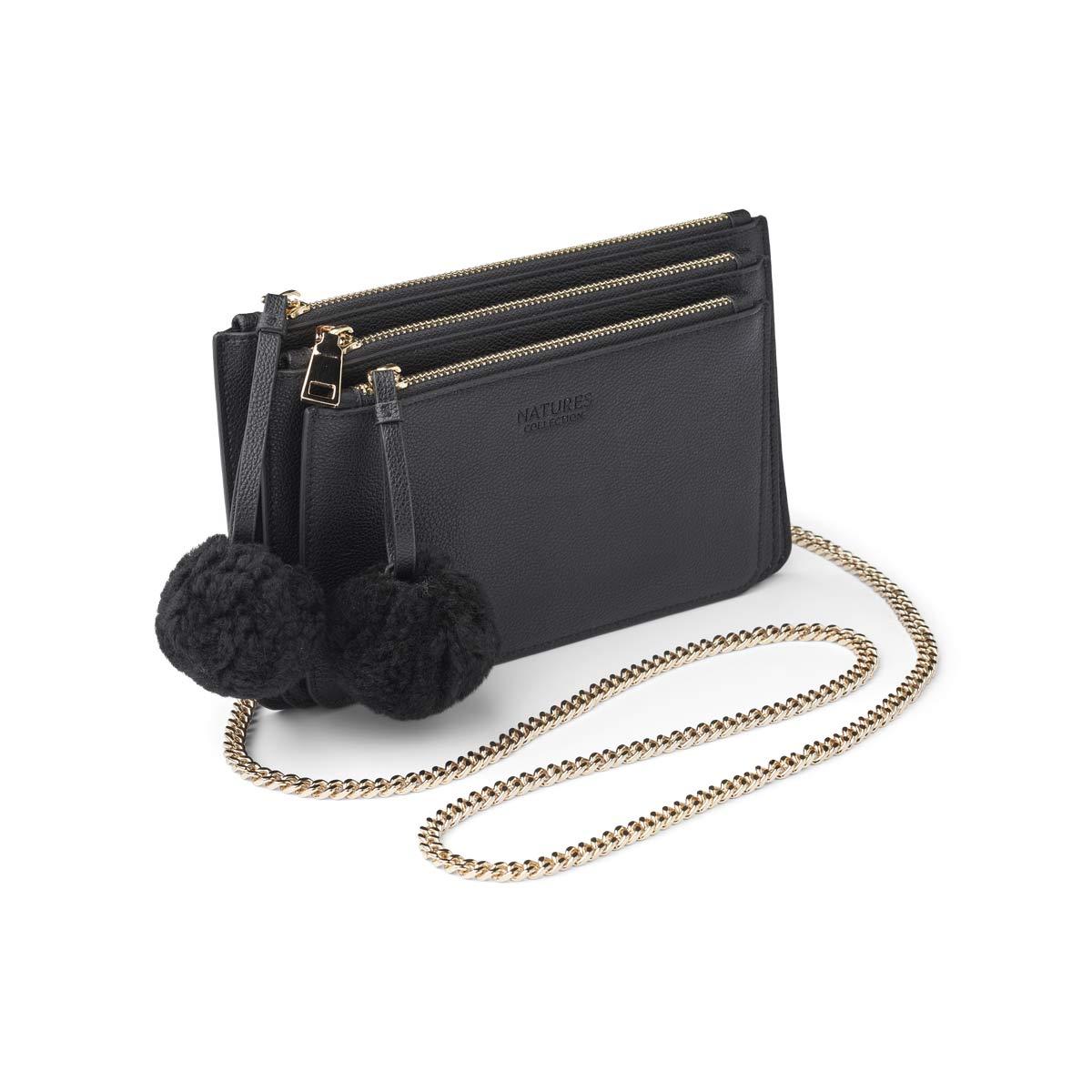 Camilla 3 in 1 Clutch of Leather - Naturescollection.eu