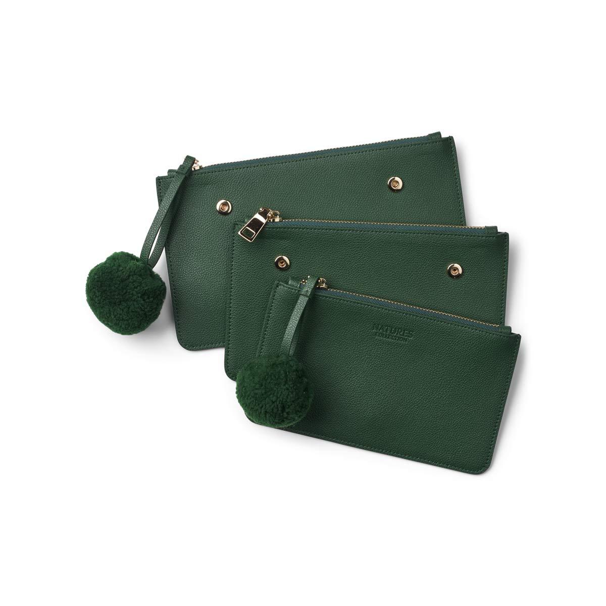 Camilla 3 in 1 Clutch of Leather - Naturescollection.eu