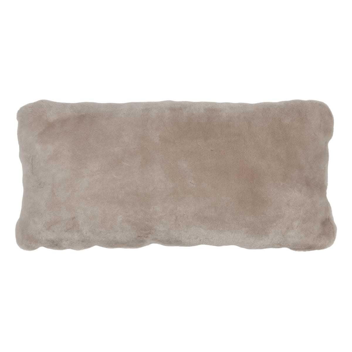 Cushion | New Zealand Sheepskin | Moccasin - Naturescollection.eu