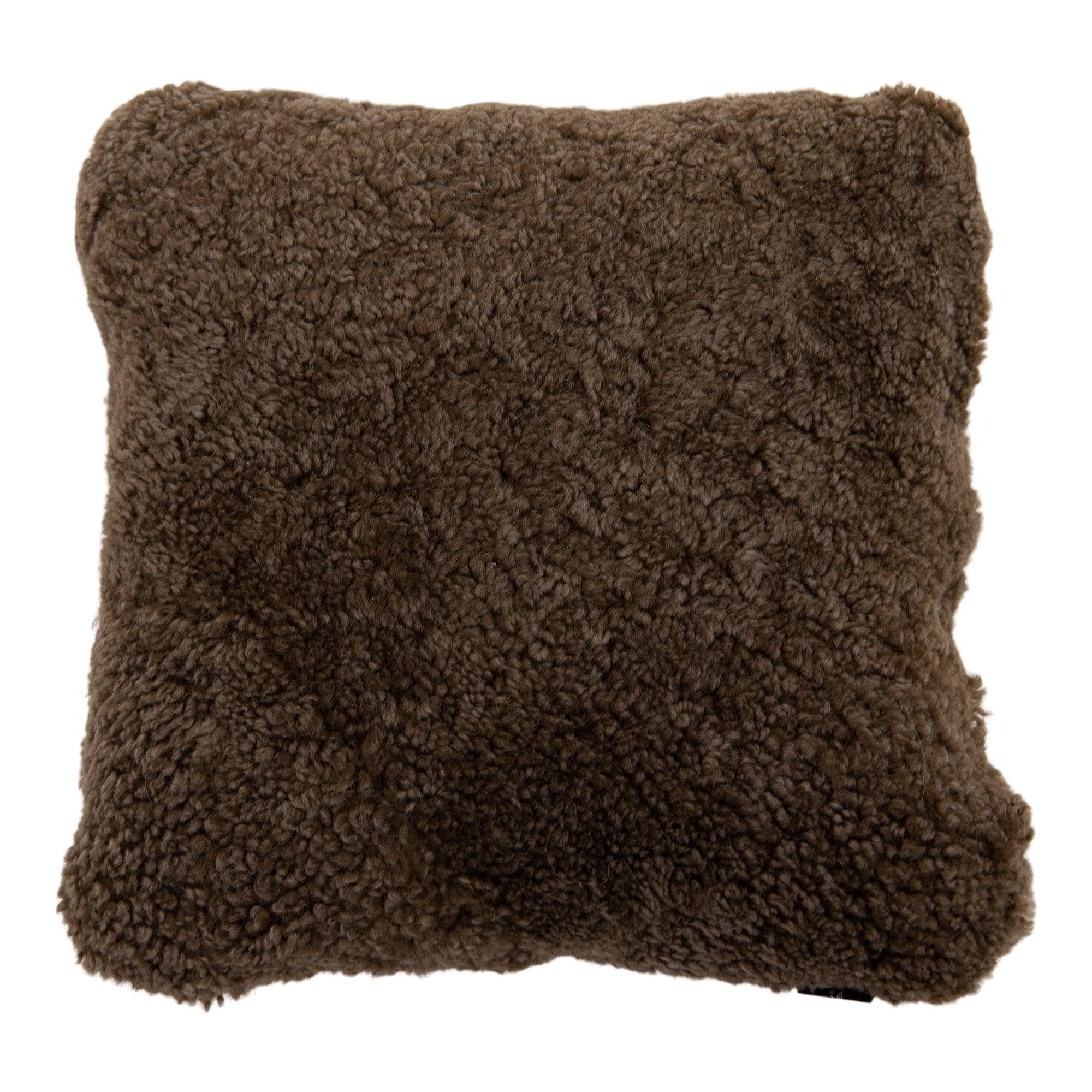 Cushion | New Zealand Sheepskin | SW Curly - Naturescollection.eu