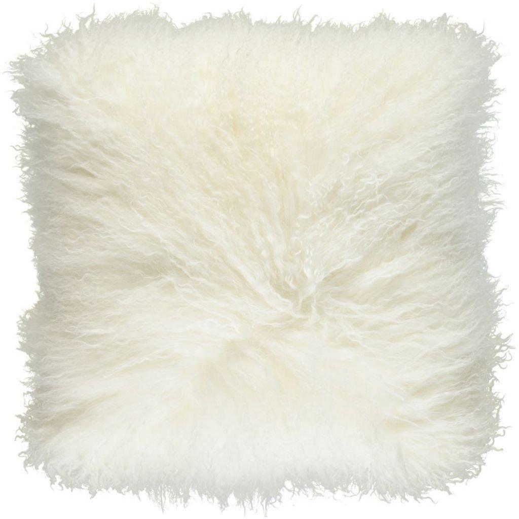 Cushion | Tibetan Sheepskin | Double Sided - Naturescollection.eu