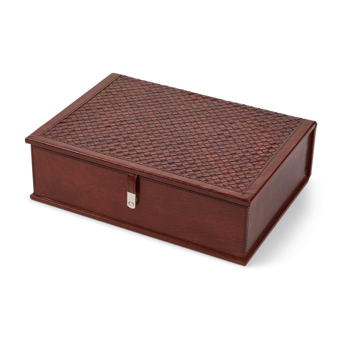 Documentation Box | Calf Leather | 37x27x11 cm - Naturescollection.eu