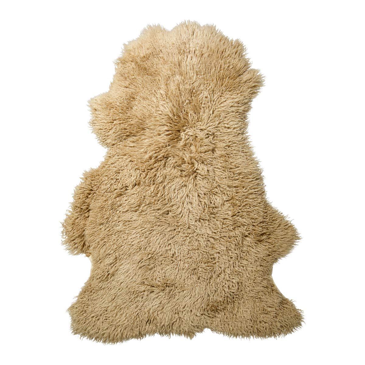 Long Wool Curly Sheepskin Rug │ 90x60 cm - Naturescollection.eu